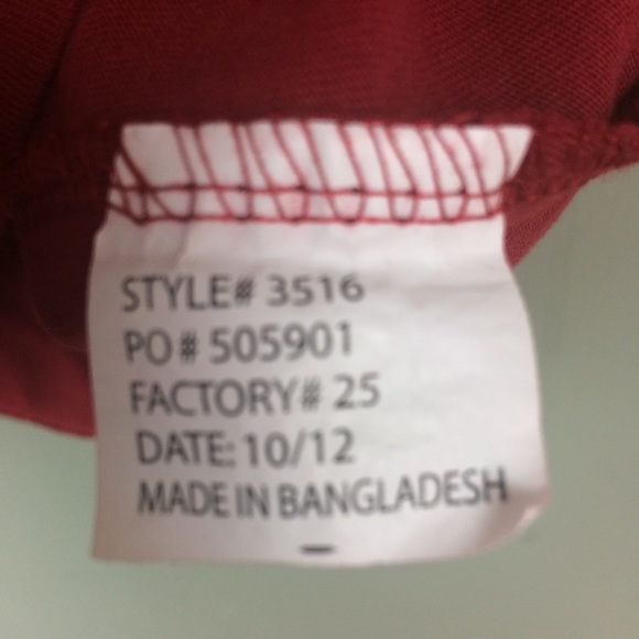 Harley Davidson 4 Rivers Paducah, KY Filigree Red Cotton Tee Size Large - Picture 8 of 8